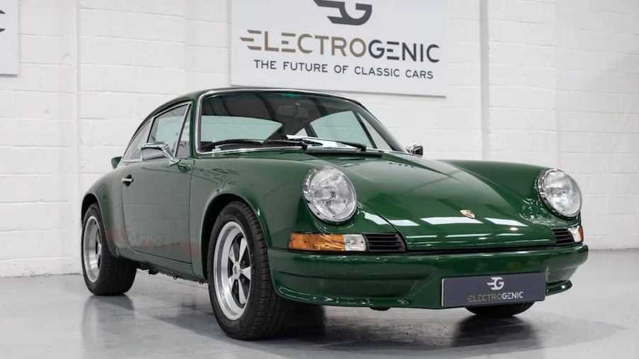 Electrogenic Drop-In Kit Transforms The Classic Porsche 911 Into An EV
