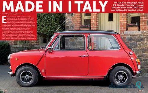 1973' MINI Cooper 1300 Export photo #1