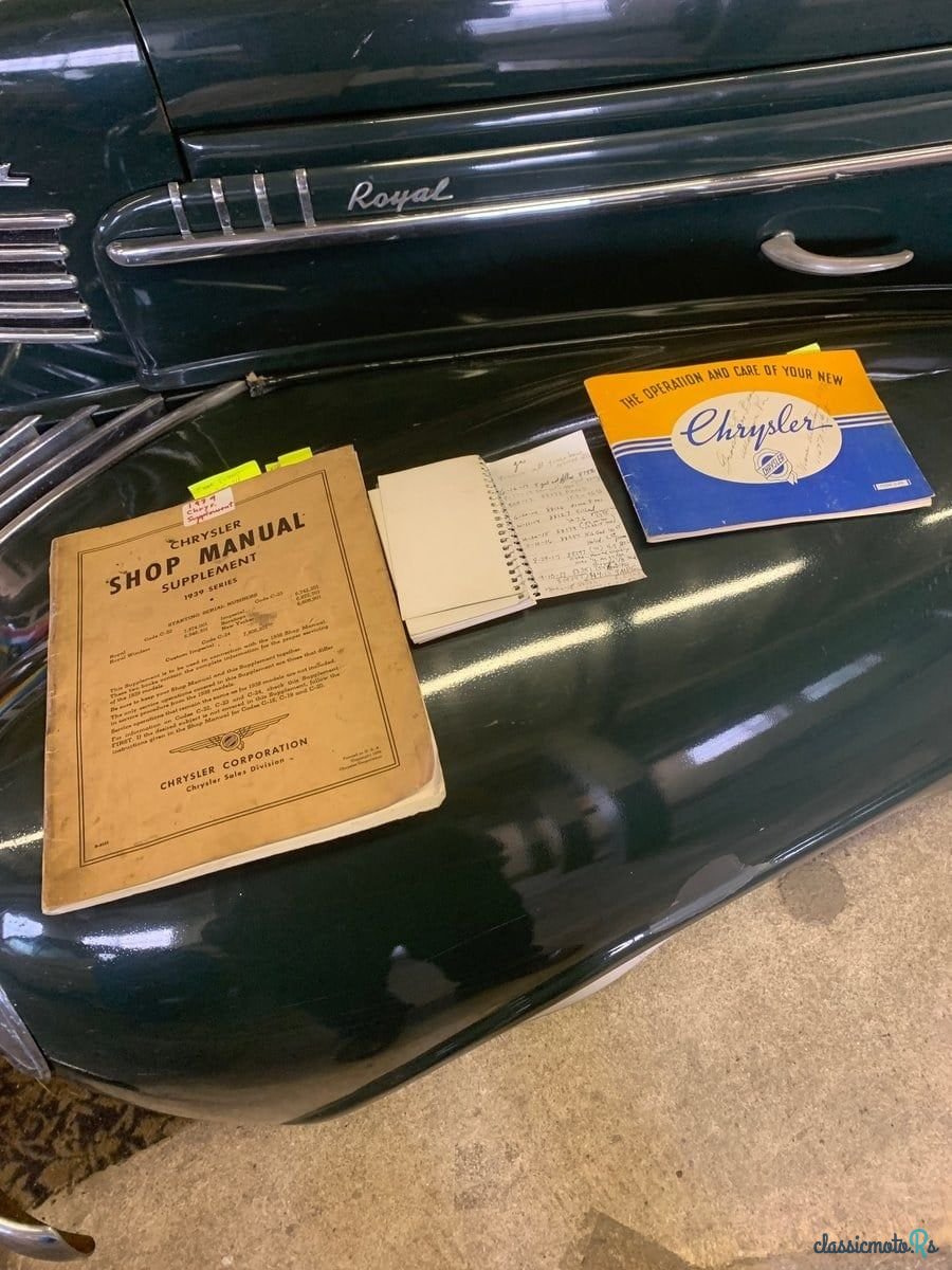 1939' Chrysler Royal photo #3