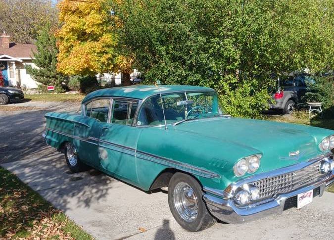 1958 Daily Driver: Chevy Biscayne Restored in the '80s Has No Idea What Rain Means