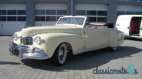 1947' Lincoln Continental Convertible photo #2