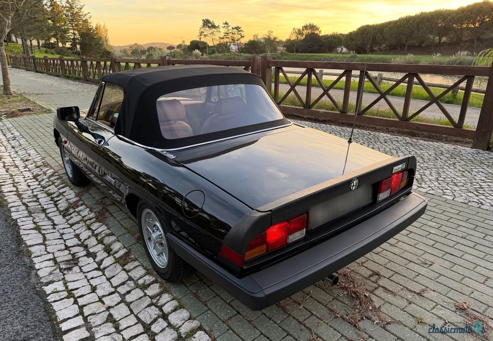 1988' Alfa Romeo Spider 1.6 photo #6