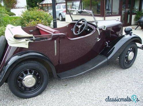 1936' Morris Eight Tourer photo #2