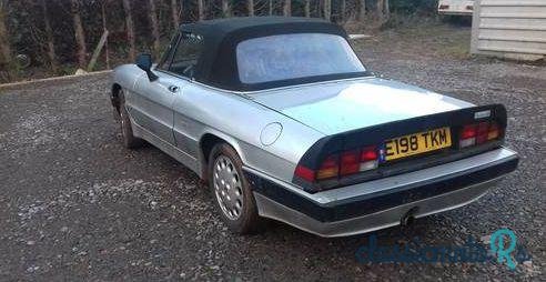 1987' Alfa Romeo Spider S3 Cloverleaf photo #2