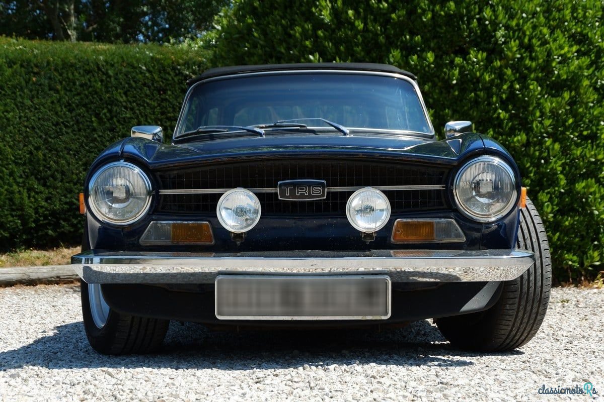 1971' Triumph TR6 photo #3