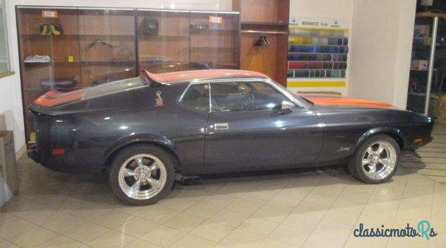 1973' Ford Mustang Mach 1,429Cj photo #3