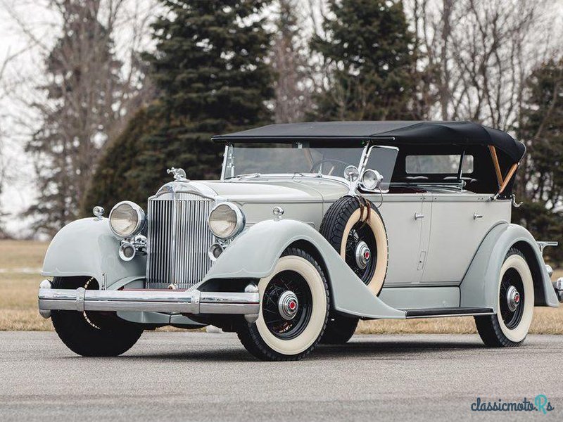 1934' Packard Eight Dual-Cowl Phaeton photo #3