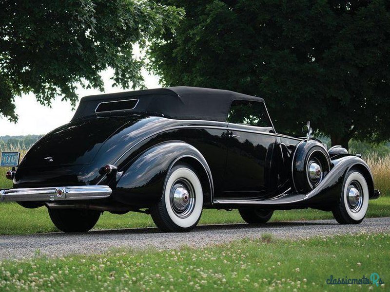 1937' Packard Twelve Convertible Victoria photo #3