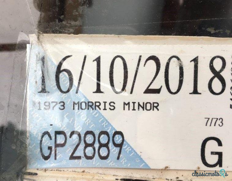 1973' Morris 1100 photo #3