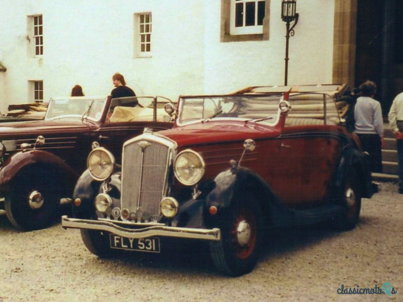 1939' Wolseley 25Hp Drop-Head Coupe photo #2