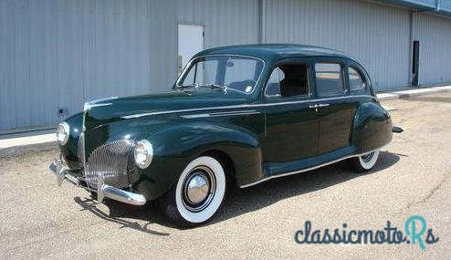 1940' Lincoln Zephyr V 12 Sedan photo #1