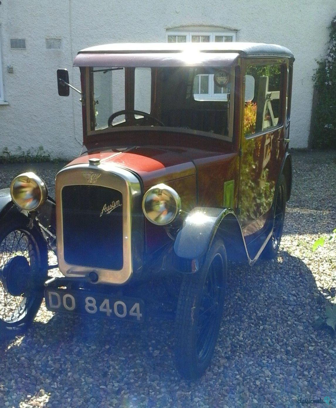 1929' Austin Austin 7 Rk Saloon photo #2