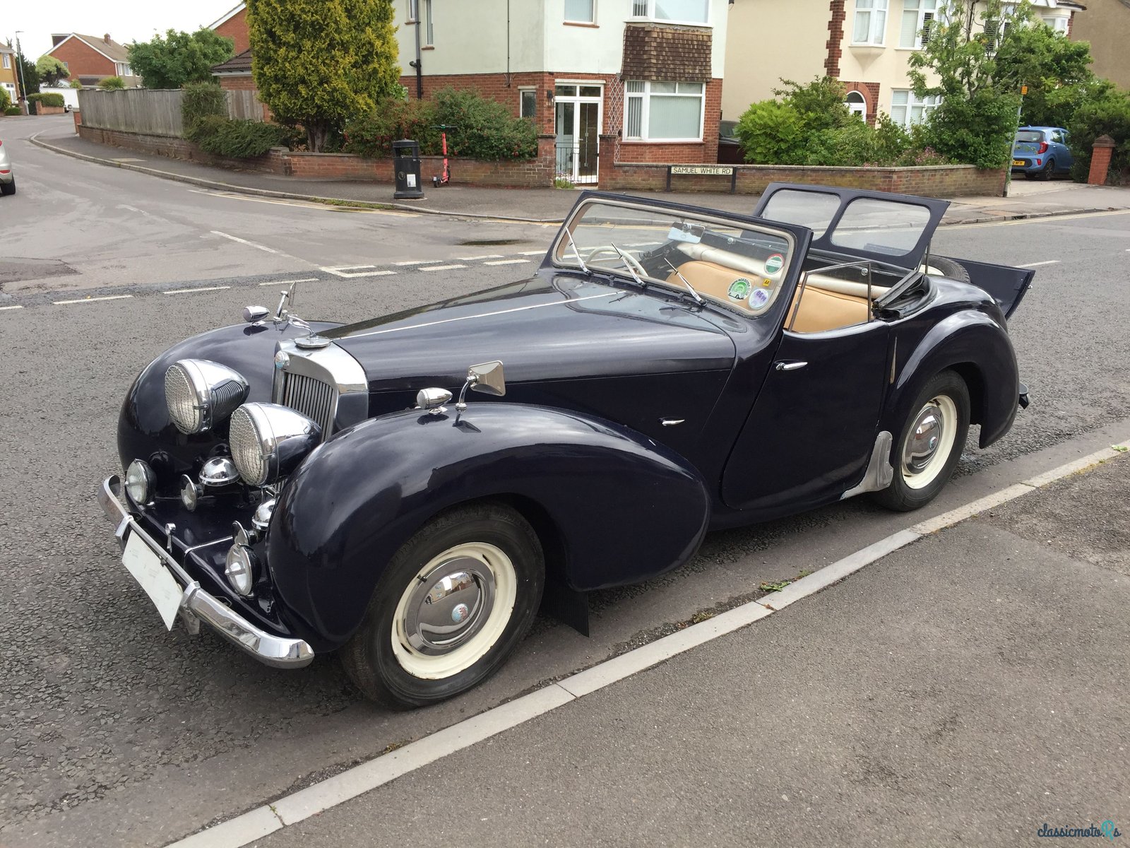 1948' Triumph 1800 Roadster photo #5
