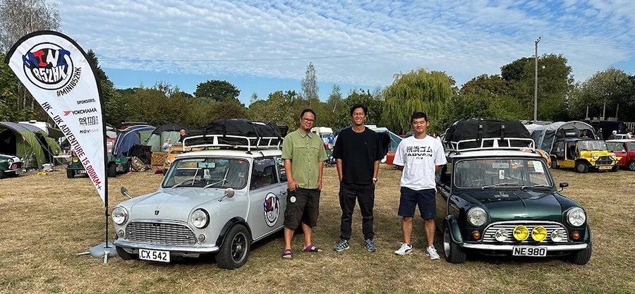 Mini enthusiasts complete epic Hong Kong to UK drive