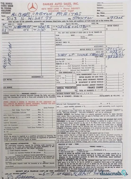 1971' Mercedes-Benz Klasa S photo #2