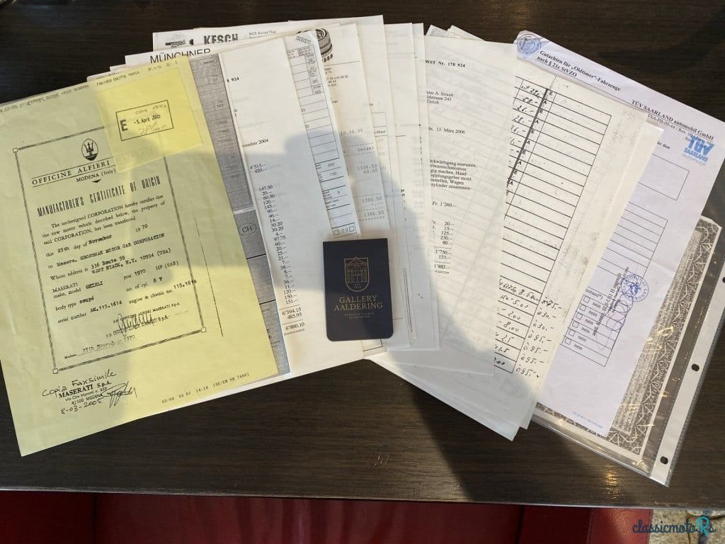 1970' Maserati Ghibli photo #6