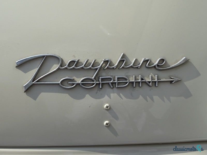 1959' Renault Dauphine photo #3