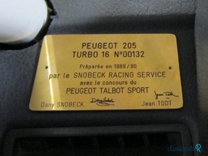 1985' Peugeot 205 Turbo photo #6