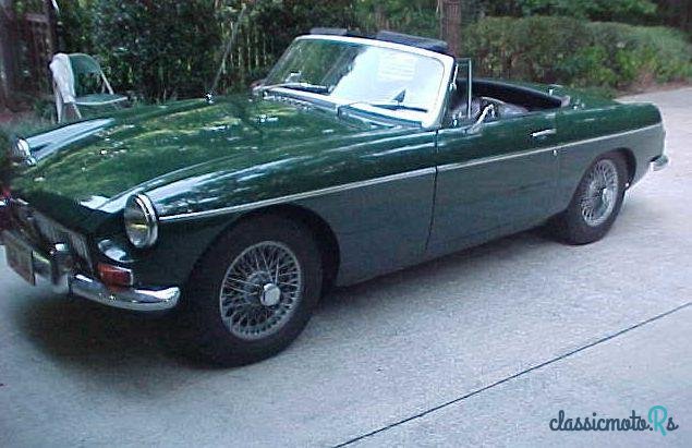 1968' MG MGB photo #4