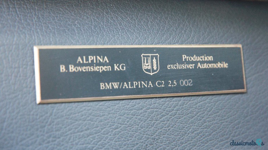 1986' BMW 325i Alpina photo #6