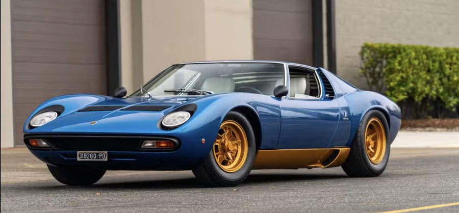 This One-Off Lamborghini Miura SV Could Break Records at Auction