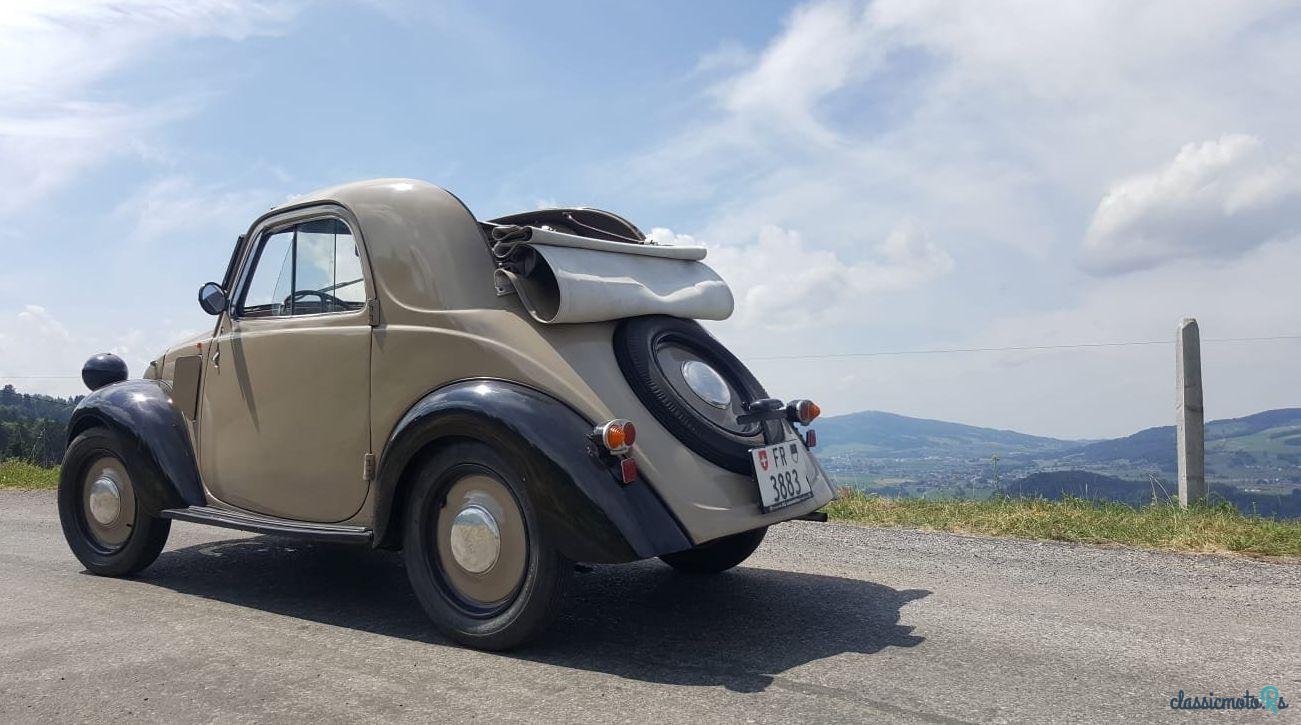 1949' Fiat 500 B Topolino Zum Verkauf. Italien