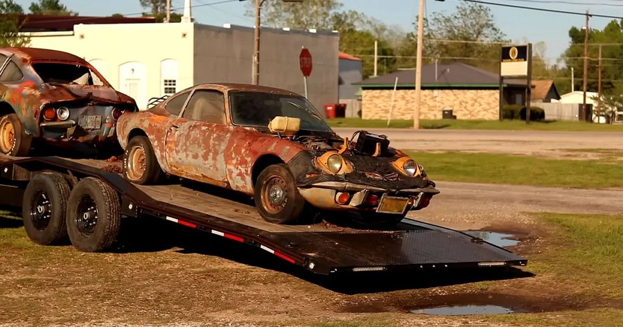 Une Opel Gt De 1972 Abandonnée Pendant 30 Ans Revient À La Vie !