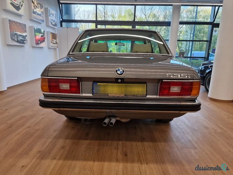 1980' BMW Seria 5 535 I photo #5