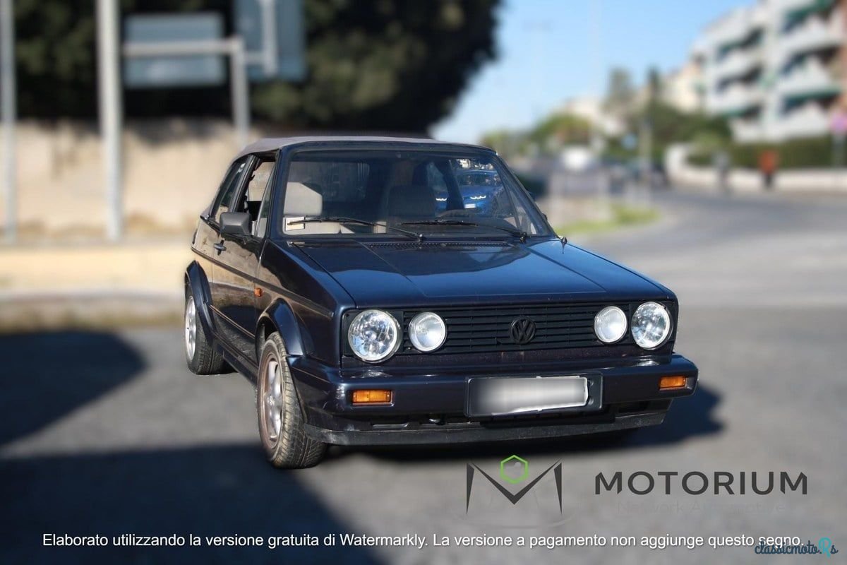 1989' Volkswagen Golf photo #6