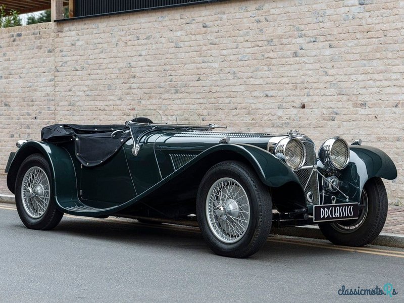 1938' Jaguar SS100 photo #3