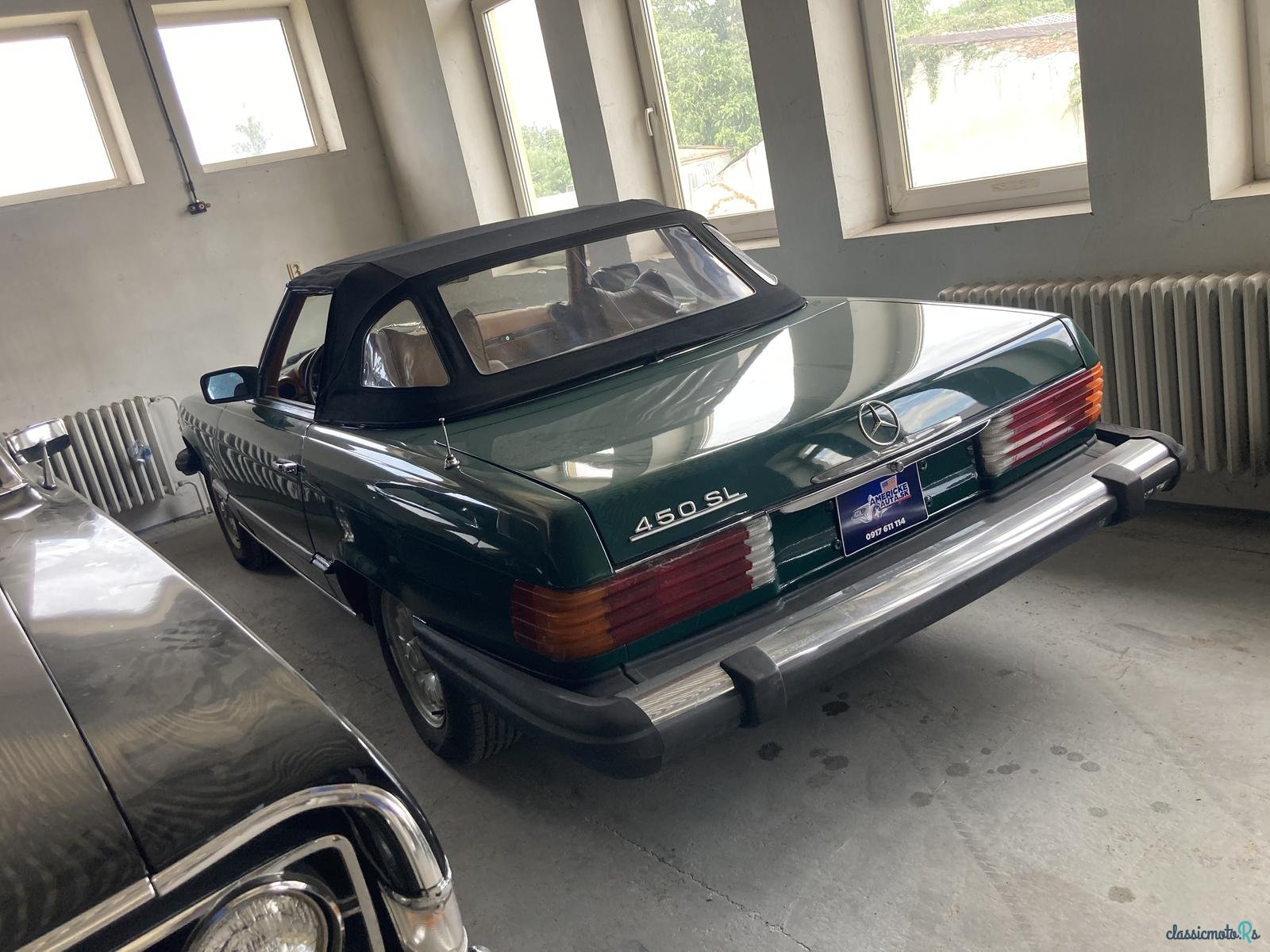 1979' Mercedes-Benz 450SL roadster soft top and hard top photo #1