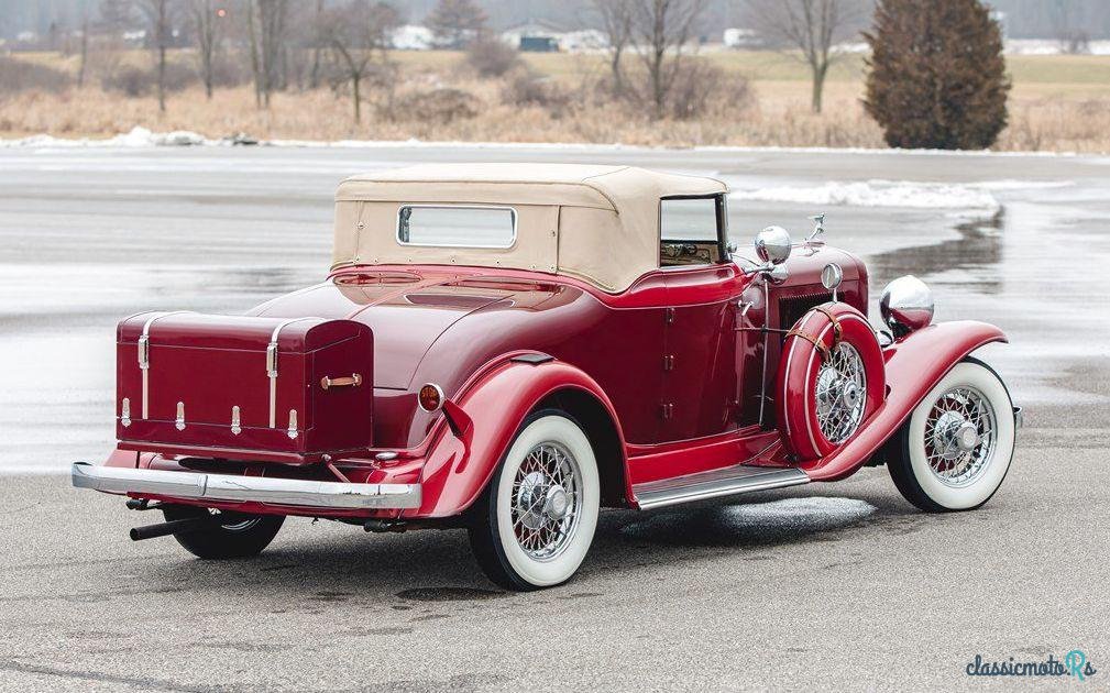 1932' Auburn Twelve Custom Cabriolet photo #2