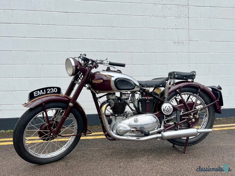 1947' Triumph T100C photo #1