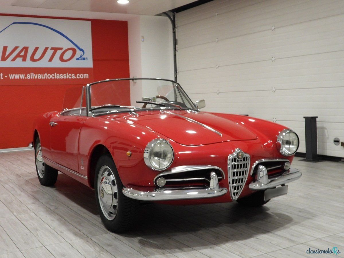 1961' Alfa Romeo Spider photo #3