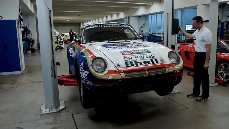 Restoration Of A Dakar Porsche 959