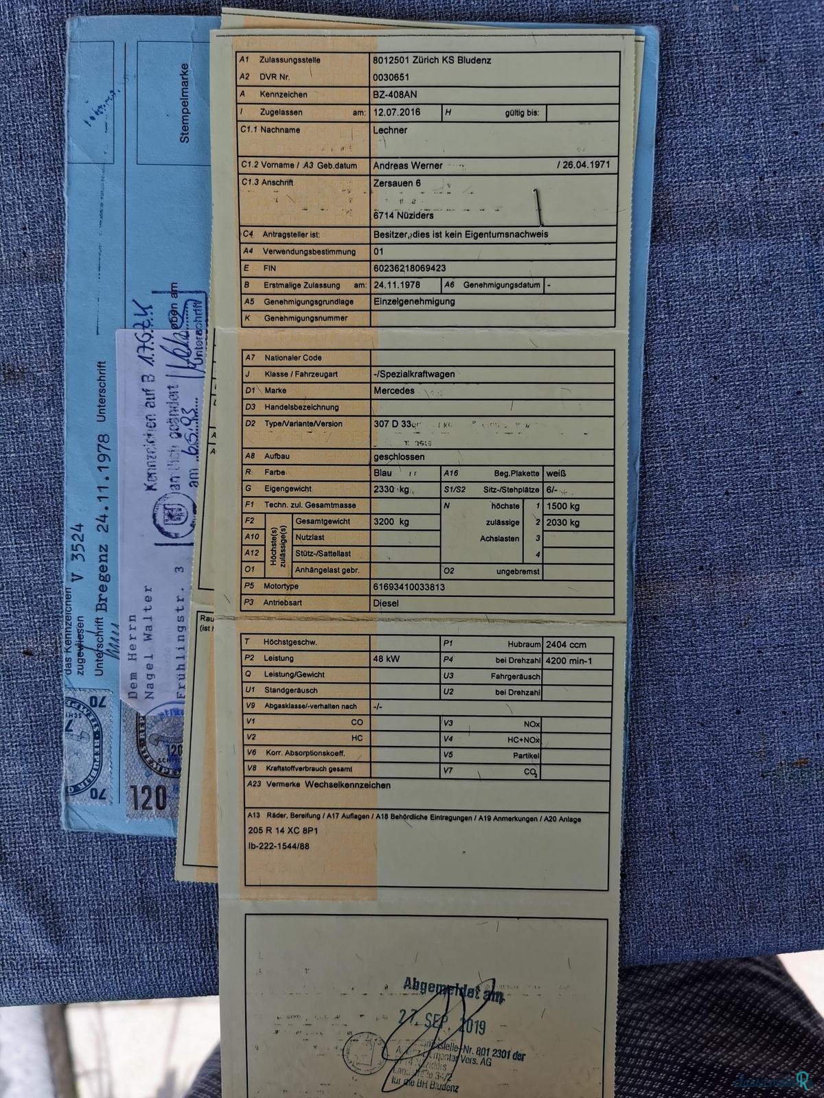 1978' Mercedes-Benz Campingumbau photo #4