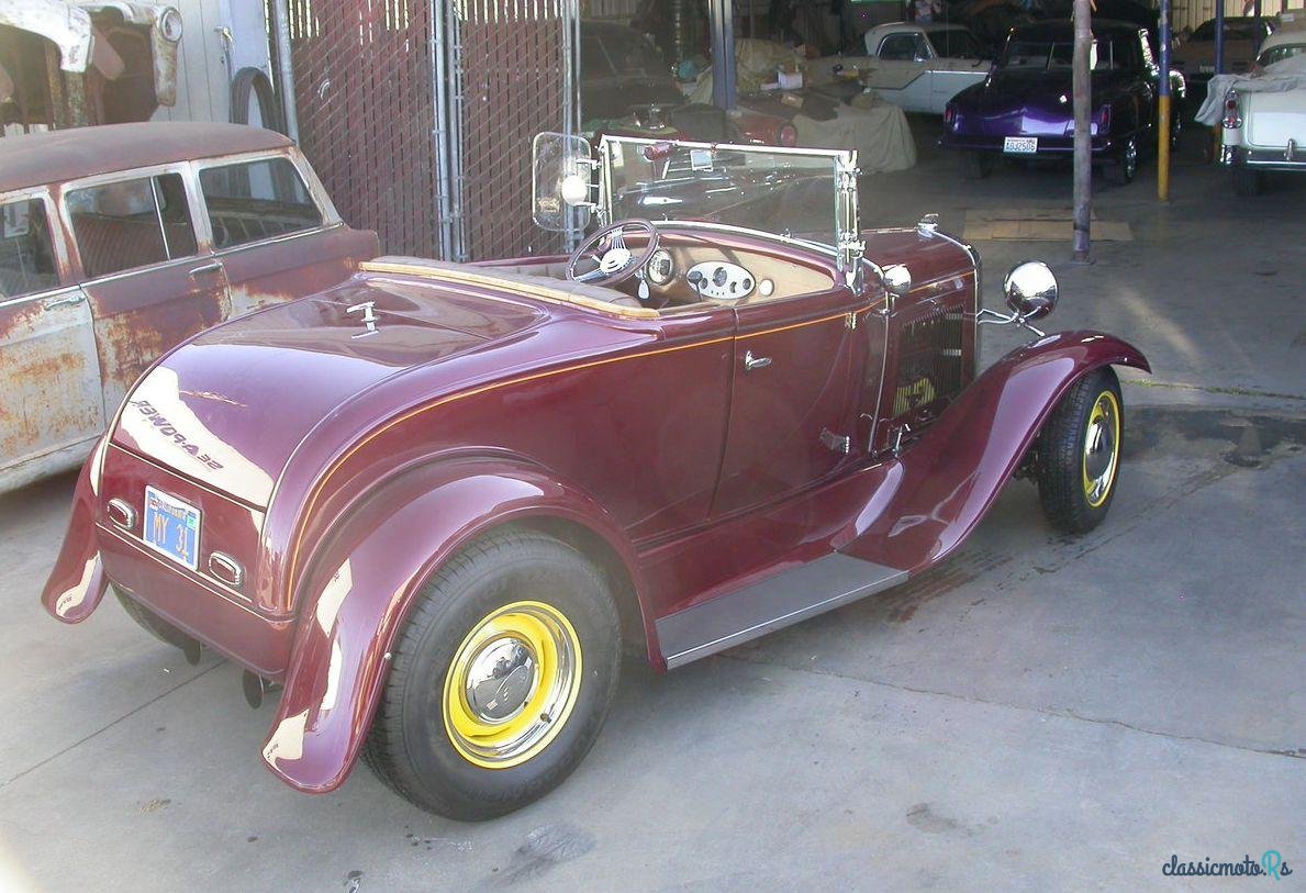 1931' Ford Model A Roadster photo #2