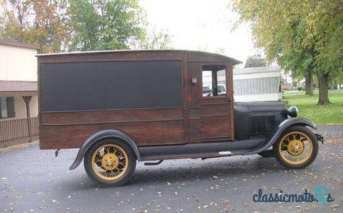 1929' Ford Model A Hearse photo #3