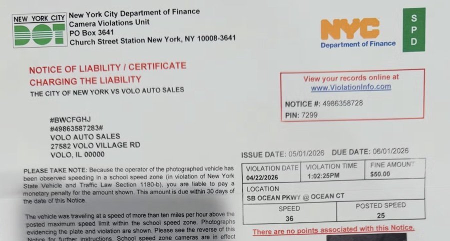 TV’s Most Famous Car Just Got a Speeding Ticket Despite Not Moving In Years