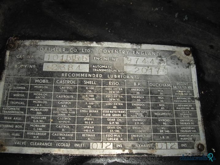 1965' Daimler Sp250 photo #6