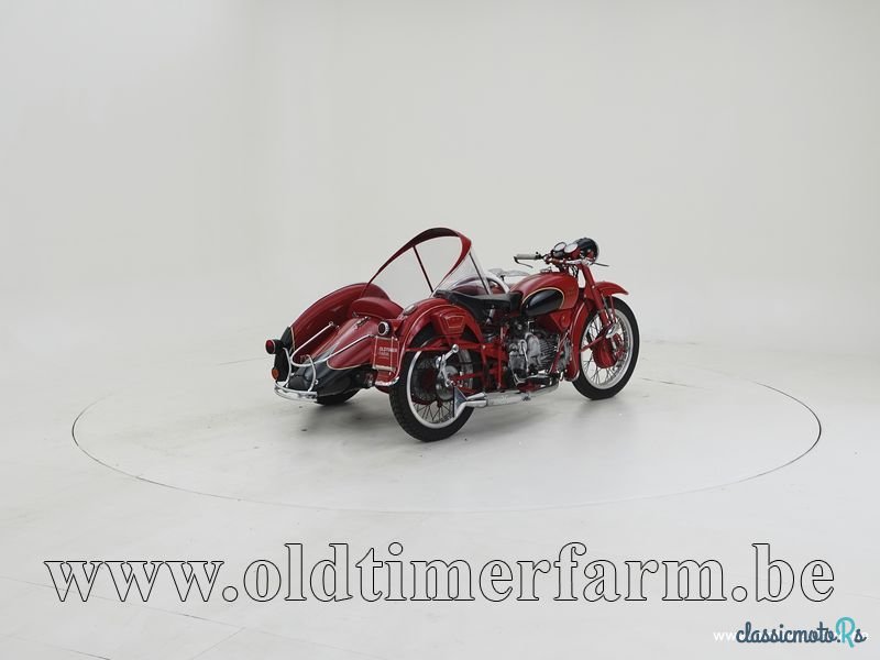 1953' Moto Guzzi Falcone + Sidecar '53 CH2607 photo #2