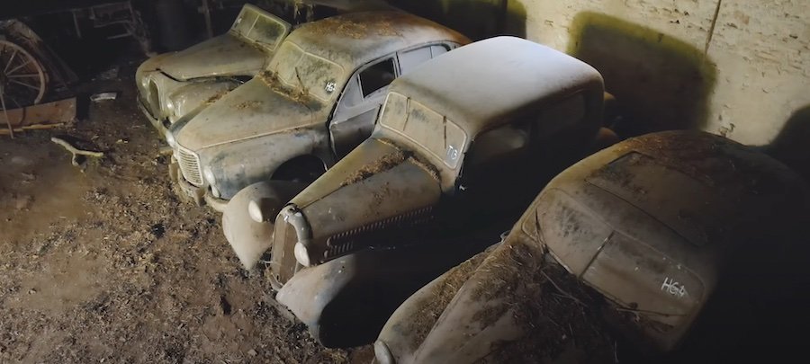 Amazing Barn Find Has Rare Talbot, Delahaye Models In Huge Collection