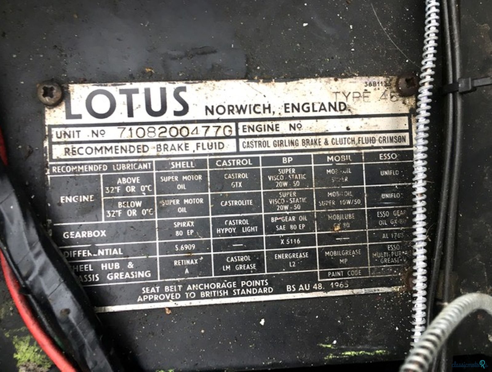 1971' Lotus Elan photo #3