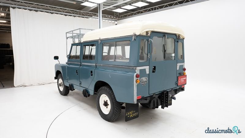 1962' Land Rover Series II a 109 Dormobile '62 CH525a photo #6