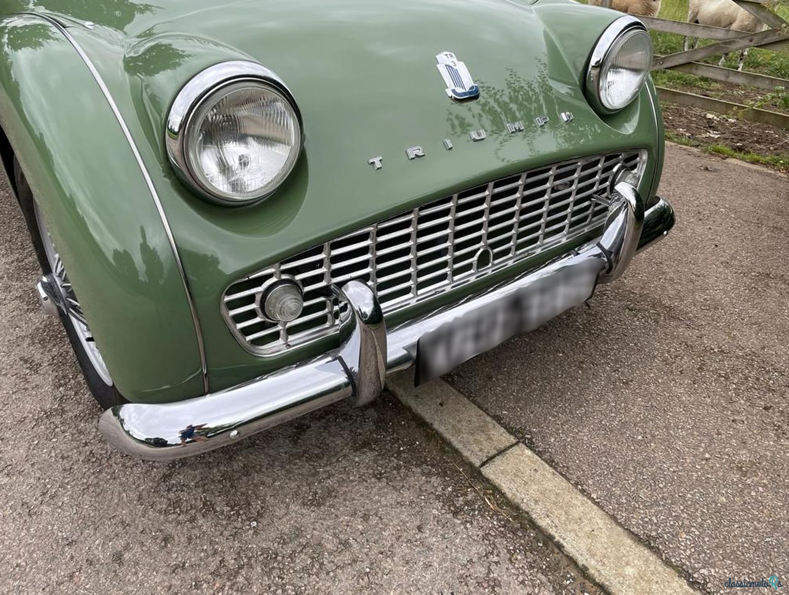 1959' Triumph TR3 photo #3