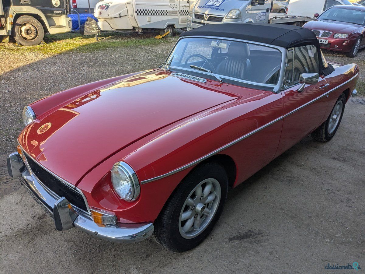 1972' MG MGB photo #5