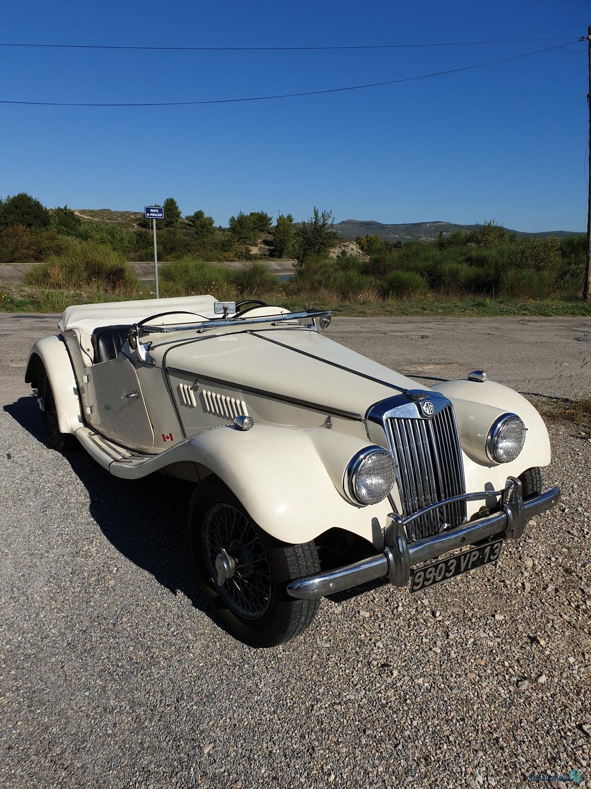 1954' MG TF photo #4