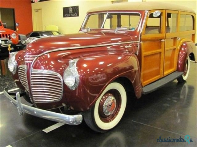 1942' Plymouth woody station super deluxe photo #7