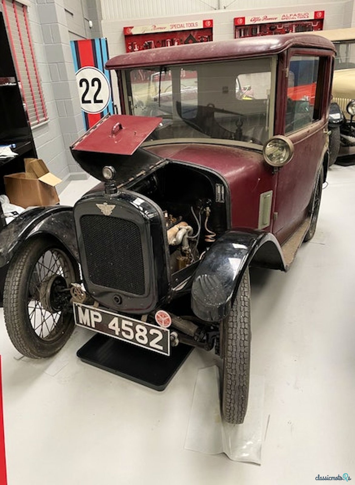 1928' Austin 7 Fabric Saloon photo #5