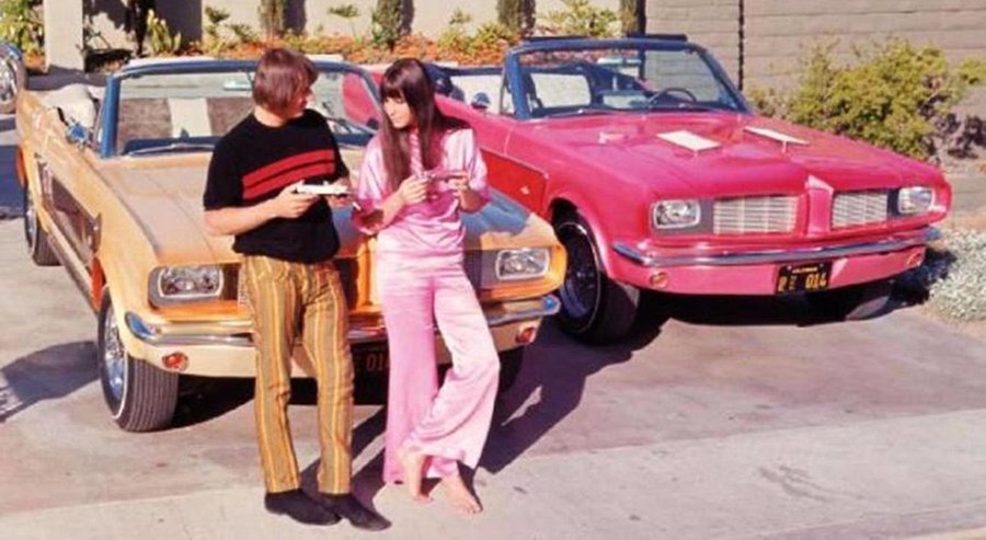 We’ve got two, babe! Sonny and Cher's custom Mustangs